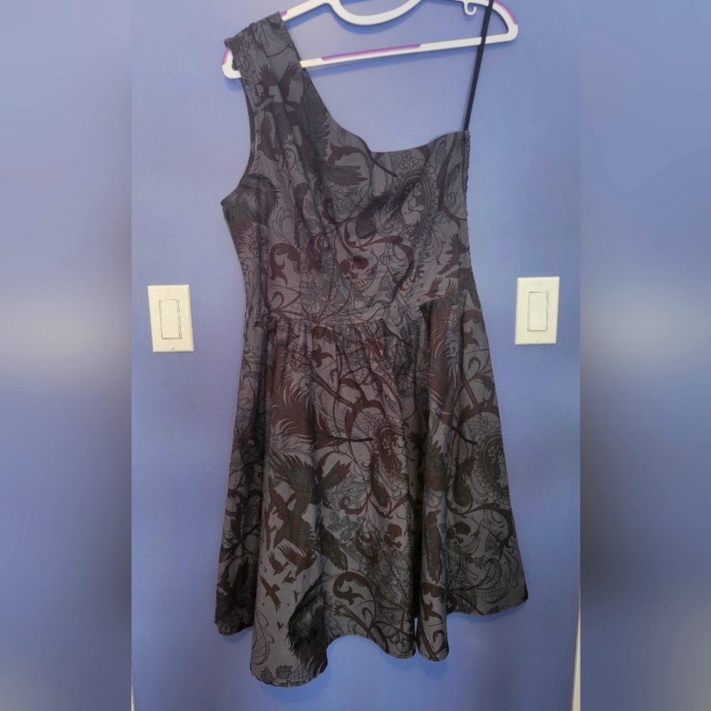 Folter Skull Raven Dress